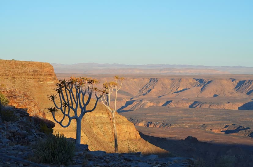 Fish River Canyon rim viewpoints, Namibia