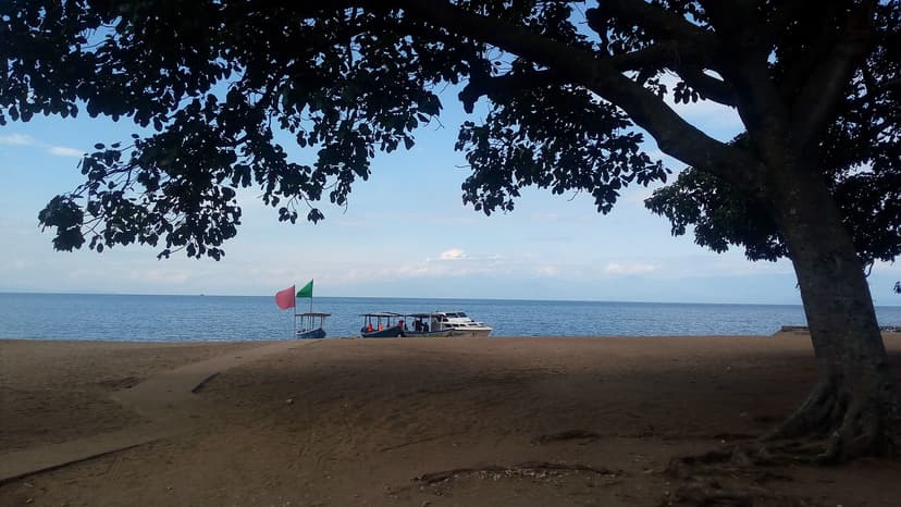 Beach on Lake Kivu