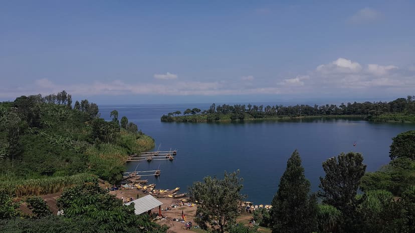 Lake Kivu shoreline
