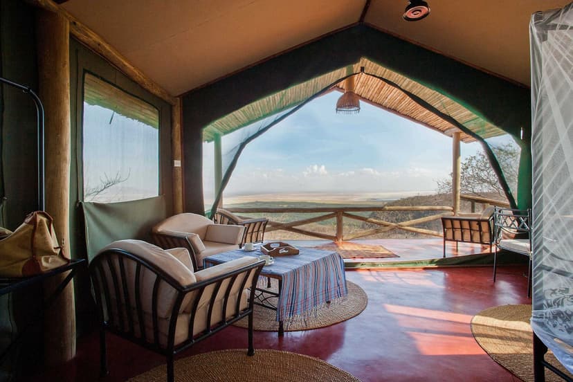 Escarpment tented lodge