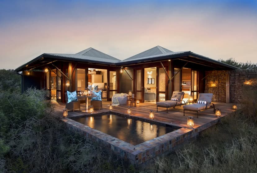Kwandwe Ecca Lodge on the Great Fish River Eastern Cape