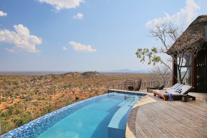 Plunge pool at Leadwood