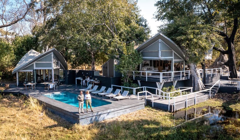 Abu Camp — Elegant safari lodge and suite