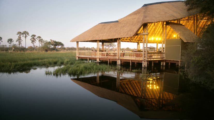 Moremi Safari Camp — Elegant safari lodge and suite